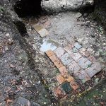 Medieval tiles discovered during archaeological dig